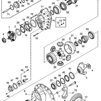315527 Уплотнительное кольцо o 47x5