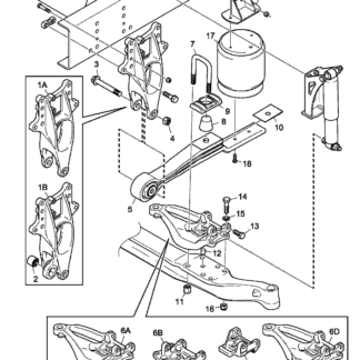 275698 Упруго-демпфирующий элемент Scania