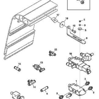 264517 Винт M4x60 Scania