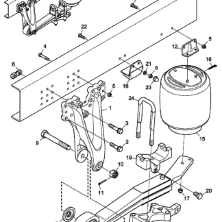 285493 Ограничитель хода Scania