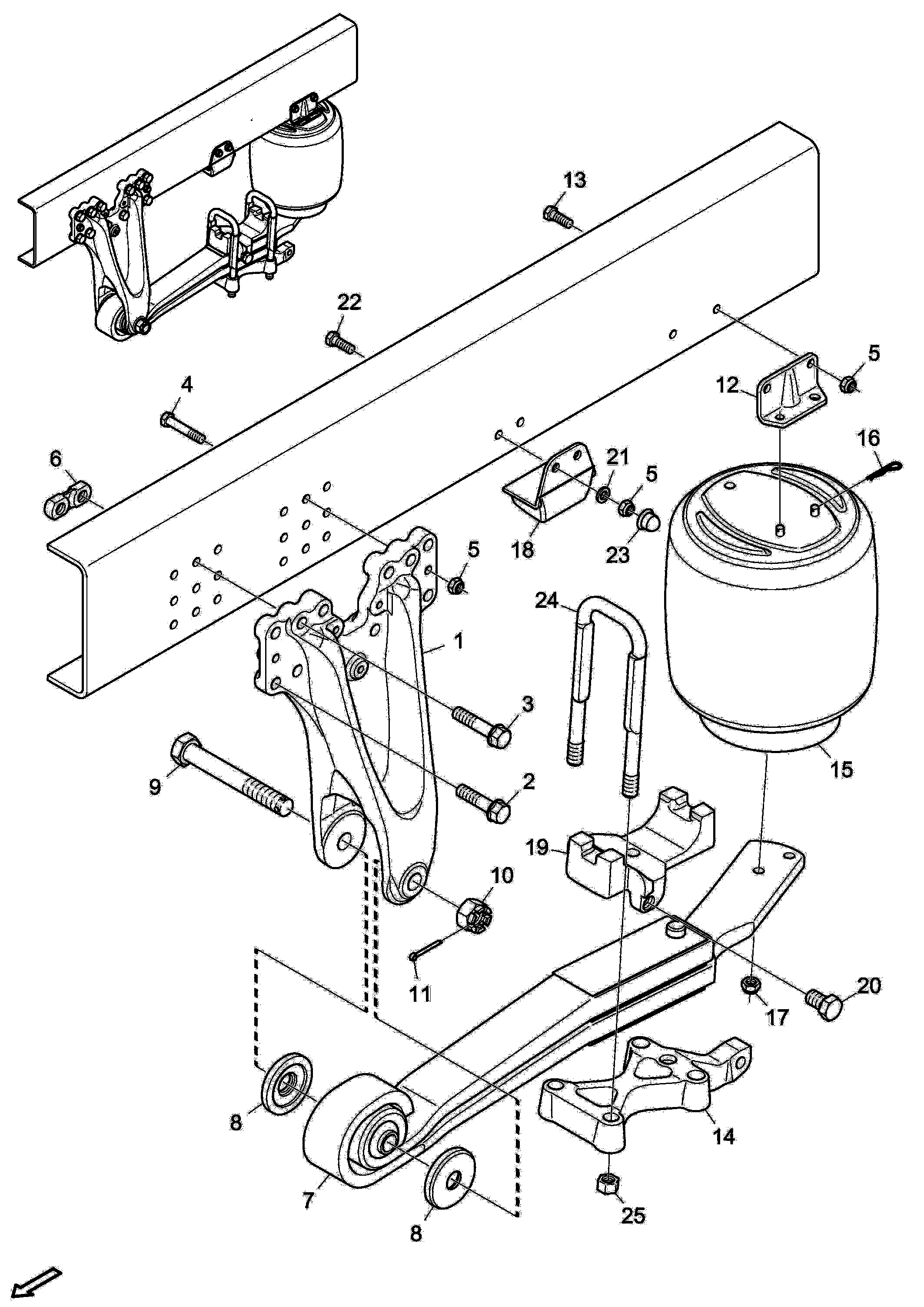 285493 Ограничитель хода Scania проверить на o-catalog.ru 285493 Ограничитель хода Scania