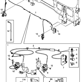 348442 Защитный кожух 10 black Scania