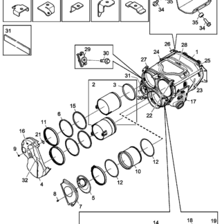 135470 Дистанционная трубка 9x18x10 Scania