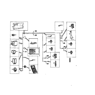 199628 Жгут электропроводки Scania