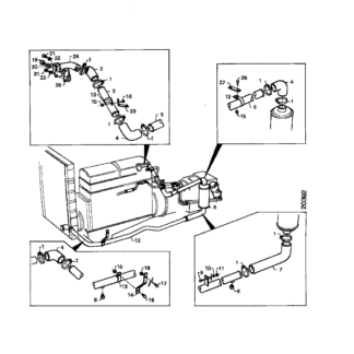 327923 Фланцевая трубка Scania