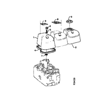 355545 Табличка с инструкцией Scania
