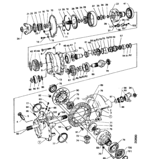 244463 Шайба Scania