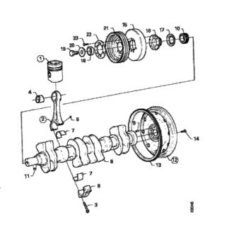 355480 Ступица Scania