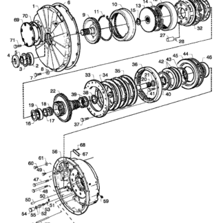 244186 Поршневое кольцо Scania