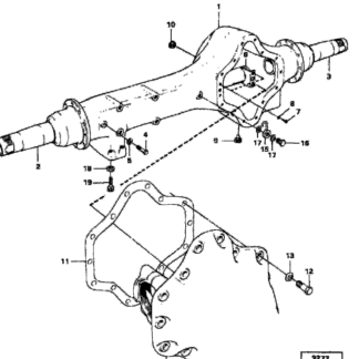 241966 Винт M14x55 Scania