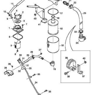 139416 Кронштейн Scania