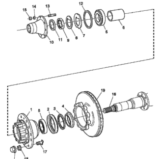 273024 Гайка Scania