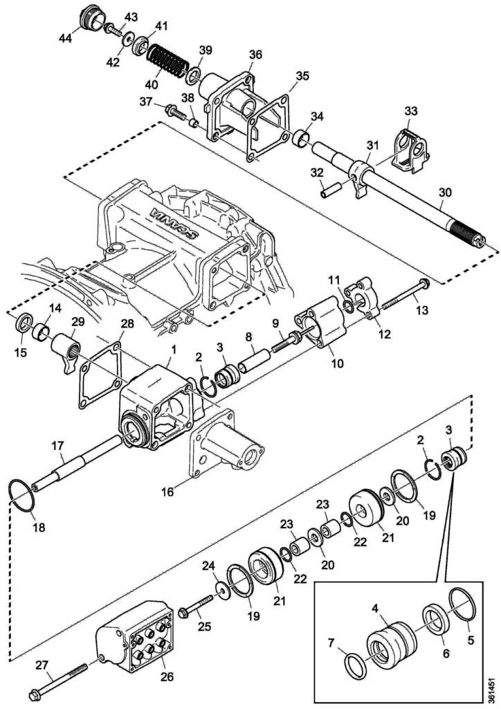 244780 Втулка Scania