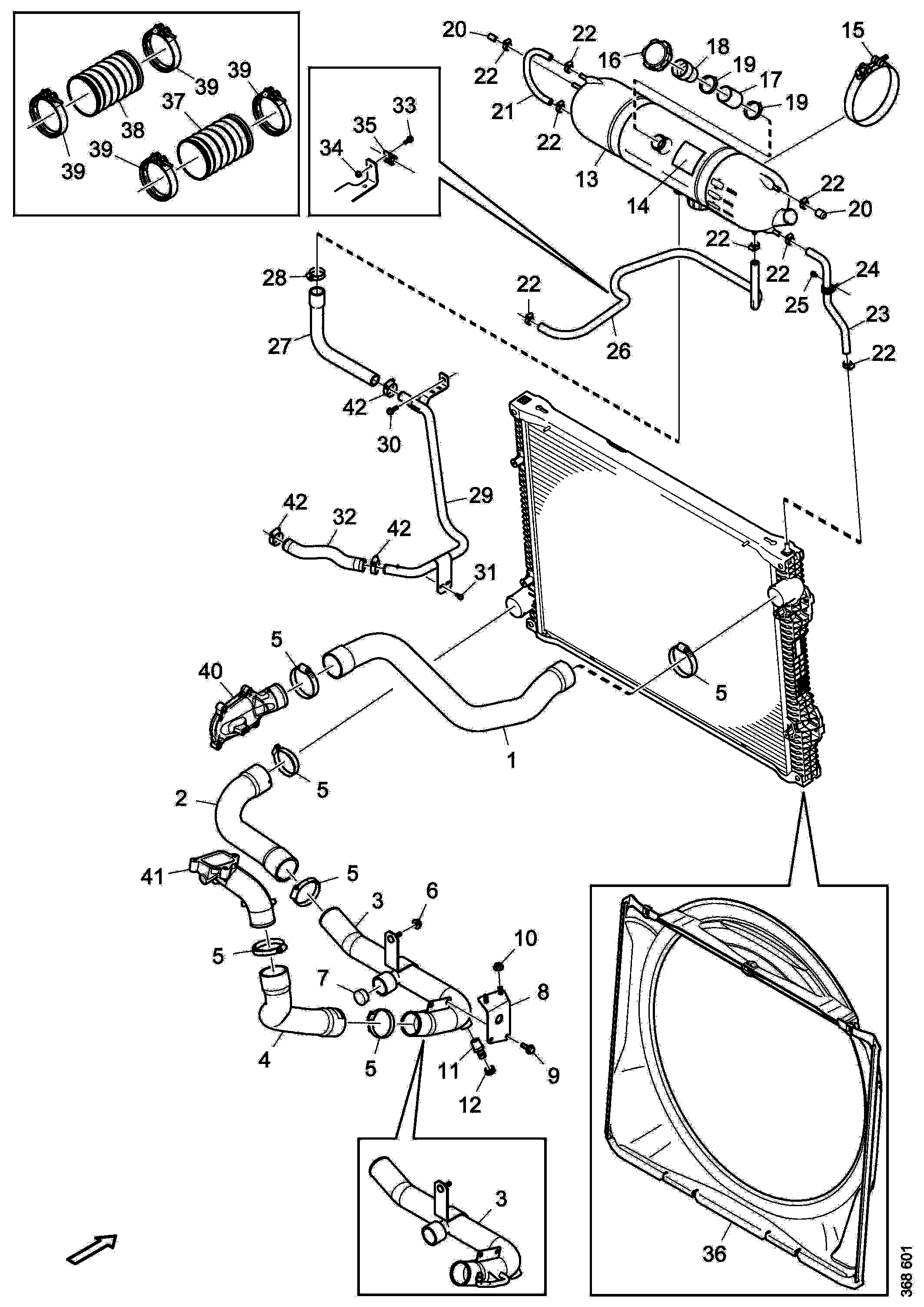 2172312 Шланг Scania - O-CATALOG