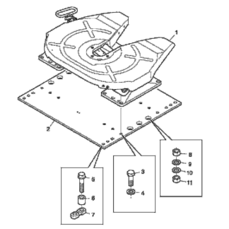 325210 Опорно-сцепное устройство Scania