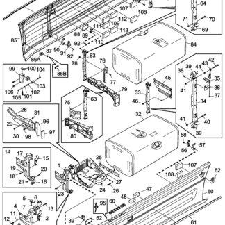 305086 Фиксирующая шайба Scania