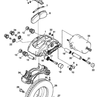 125914 Пружинная шайба Scania