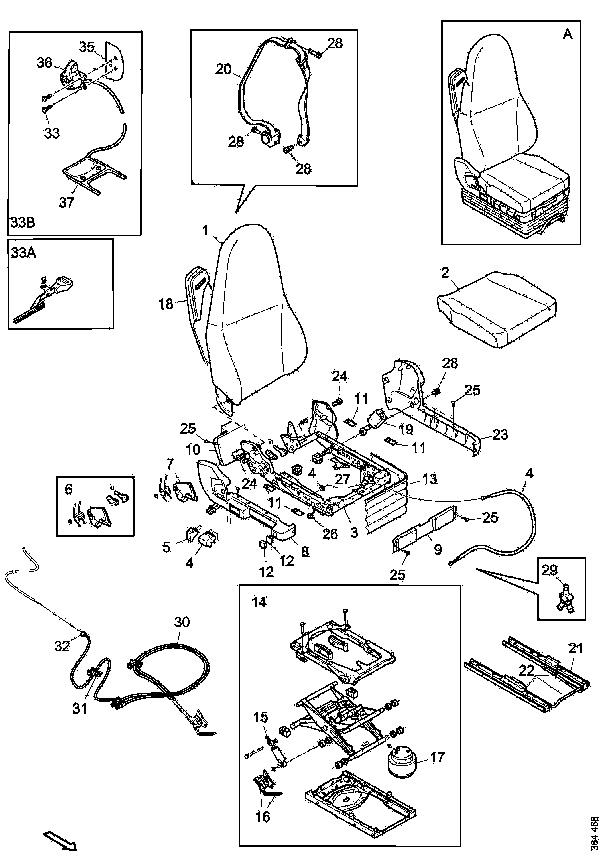 1498854 Держатель Scania - O-CATALOG