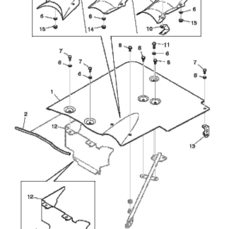 312684 Накладка на ребро Scania