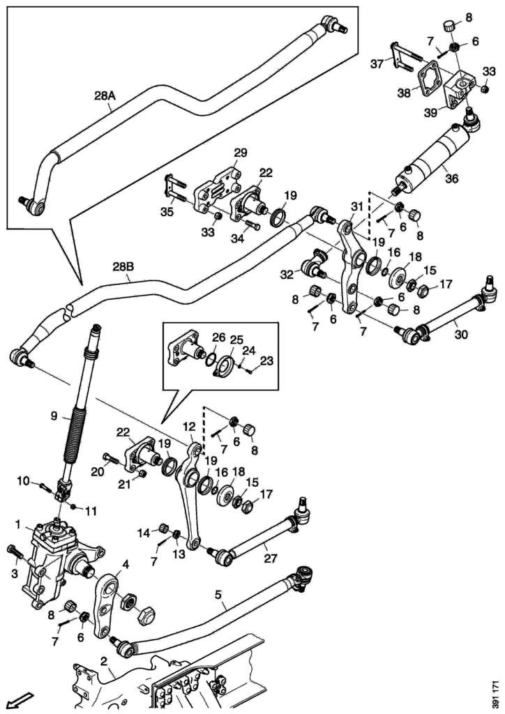 1345205 Уплотнение Scania - O-CATALOG