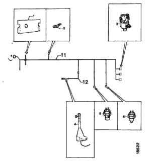 199589 Жгут электропроводки Scania