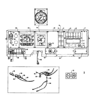 322160 Реостат Scania