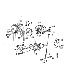 345585 Шкив Scania