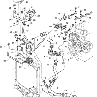 17384 Полый болт Scania