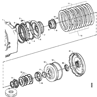 244610 Шариковый подшипник Scania