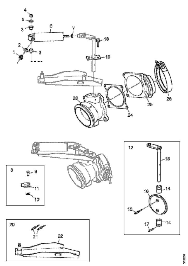 2136223 Моторный тормоз-замедлитель Scania - O-CATALOG