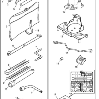 32774 Колба лампы BA15S/15W/24V/ L=45 Scania