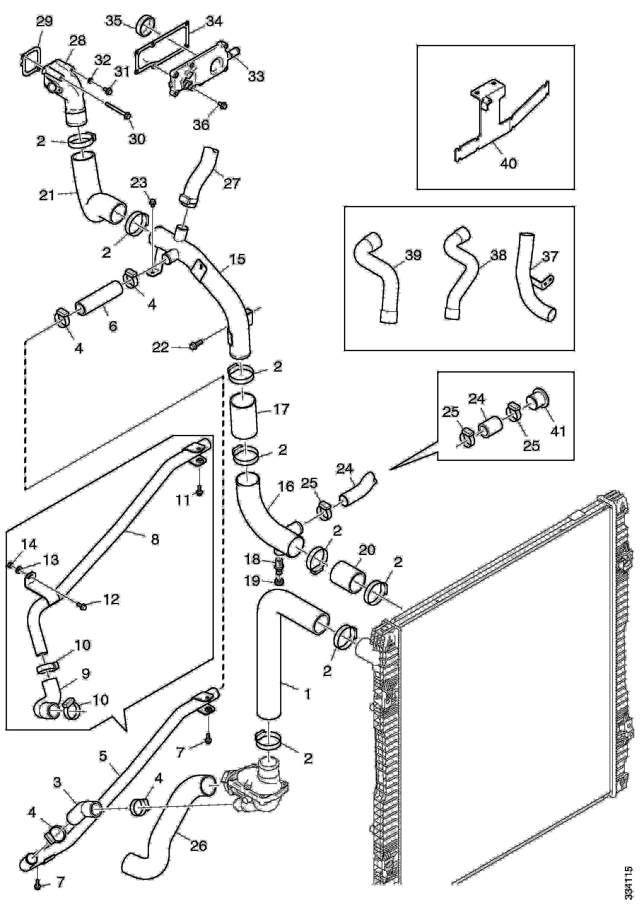 1888121 Шланг Scania - O-CATALOG